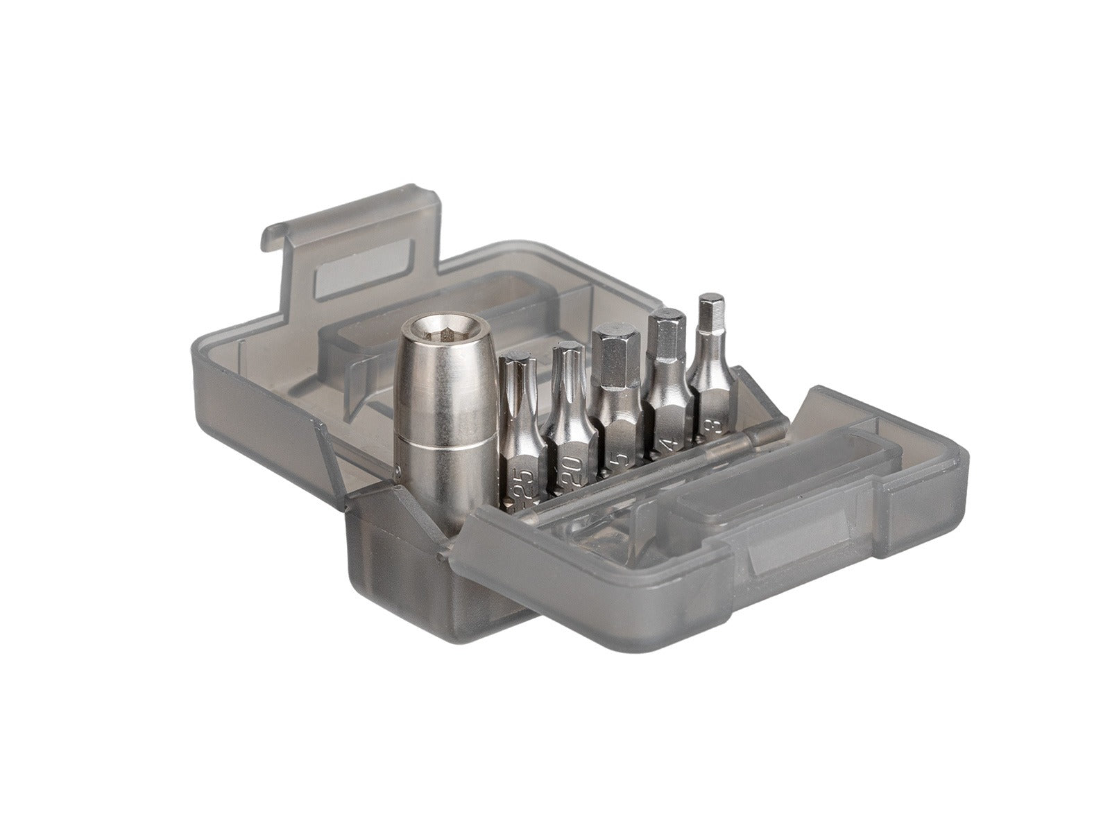 Torque Socket Kit in case against a white background