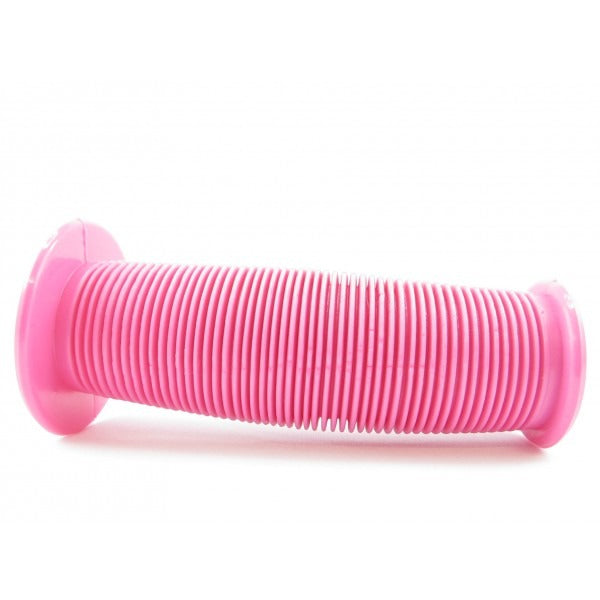 Pink Kids' handgrip for bicycle on a white background