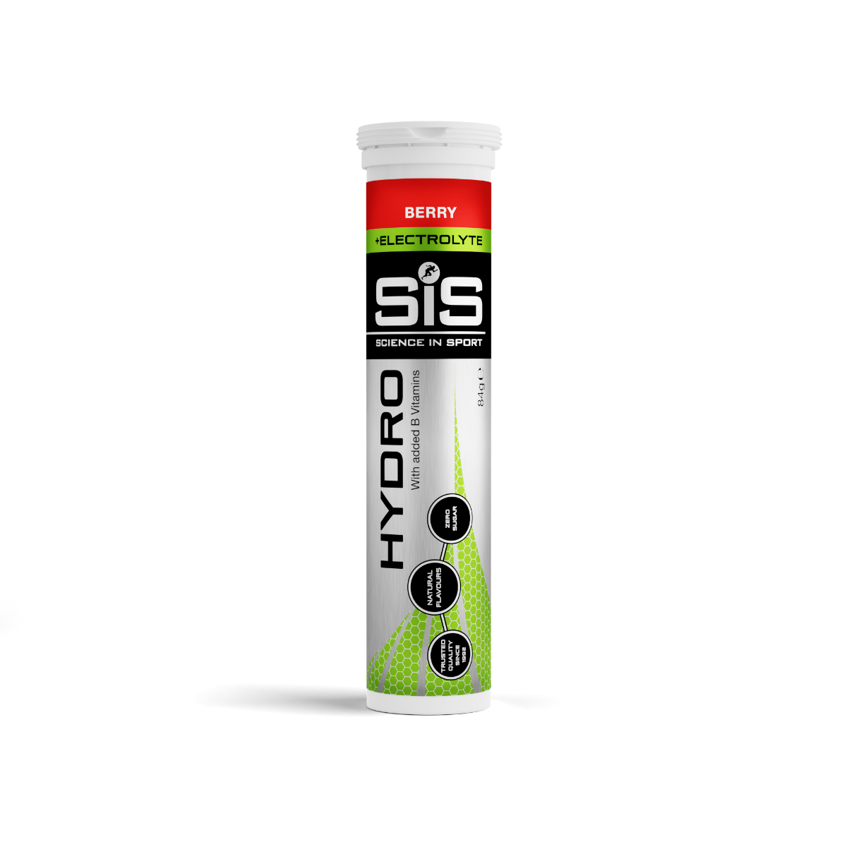 Tube of Science in Sport Hydro Electrolyte supplement on a white background
