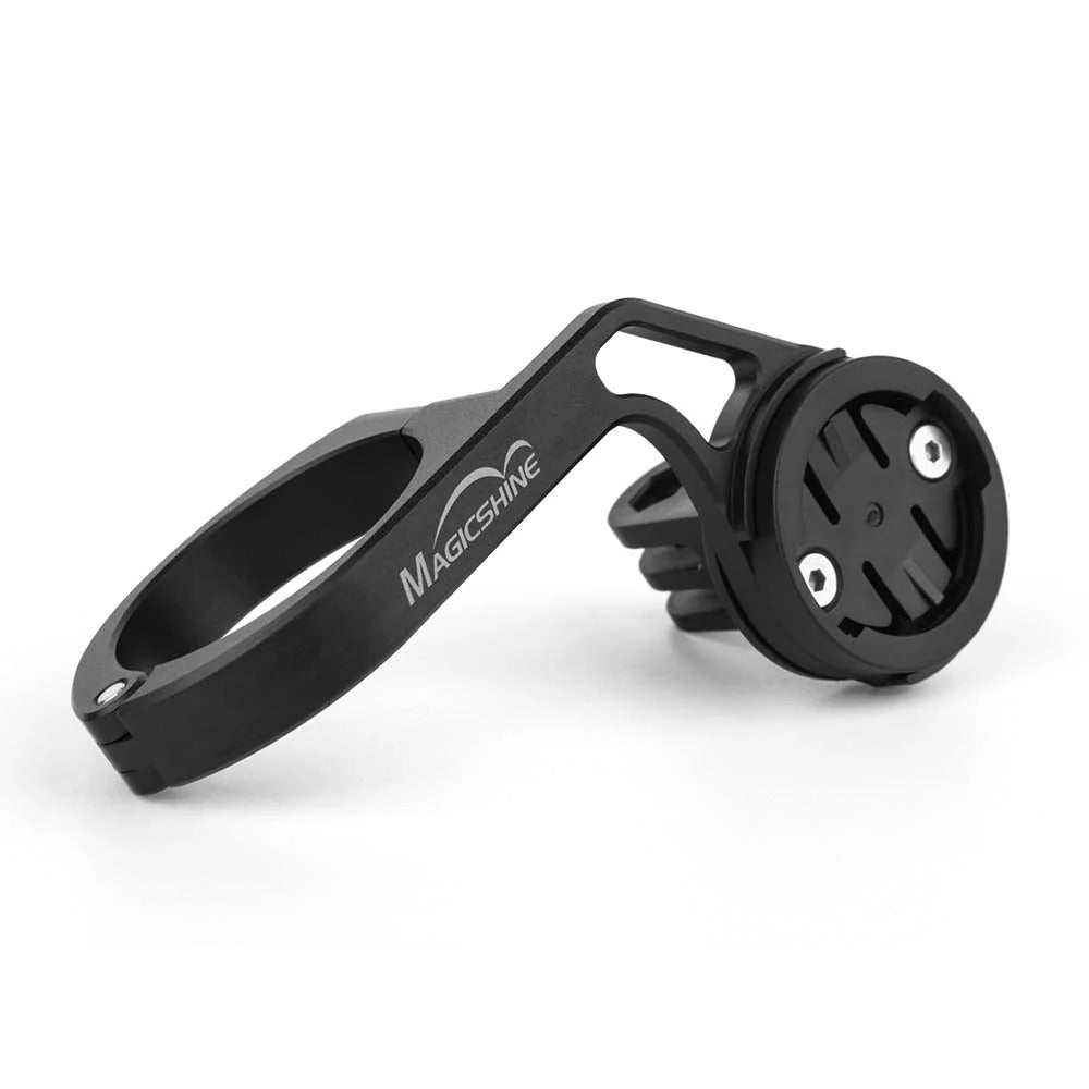 Black Magicshine out front computer mount on a white background