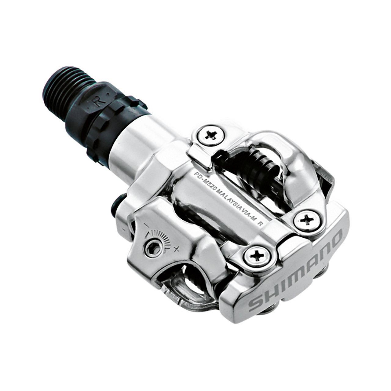 Shimano mountain bike bicycle pedal on a white background