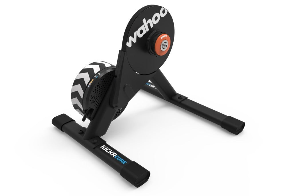 Wahoo KICKR Core smart bike trainer on a white background