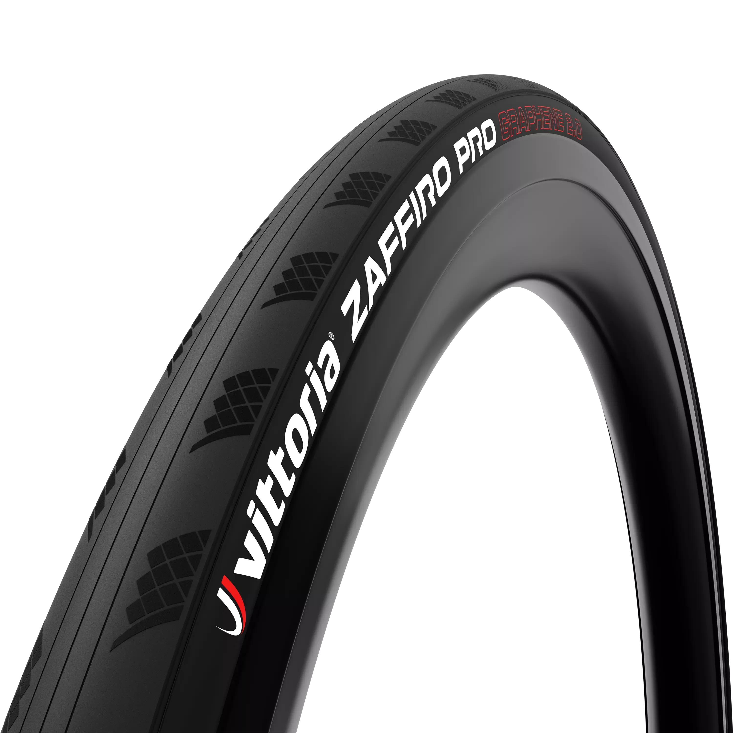 Vittoria Zaffiro Pro bicycle tyre on a white background