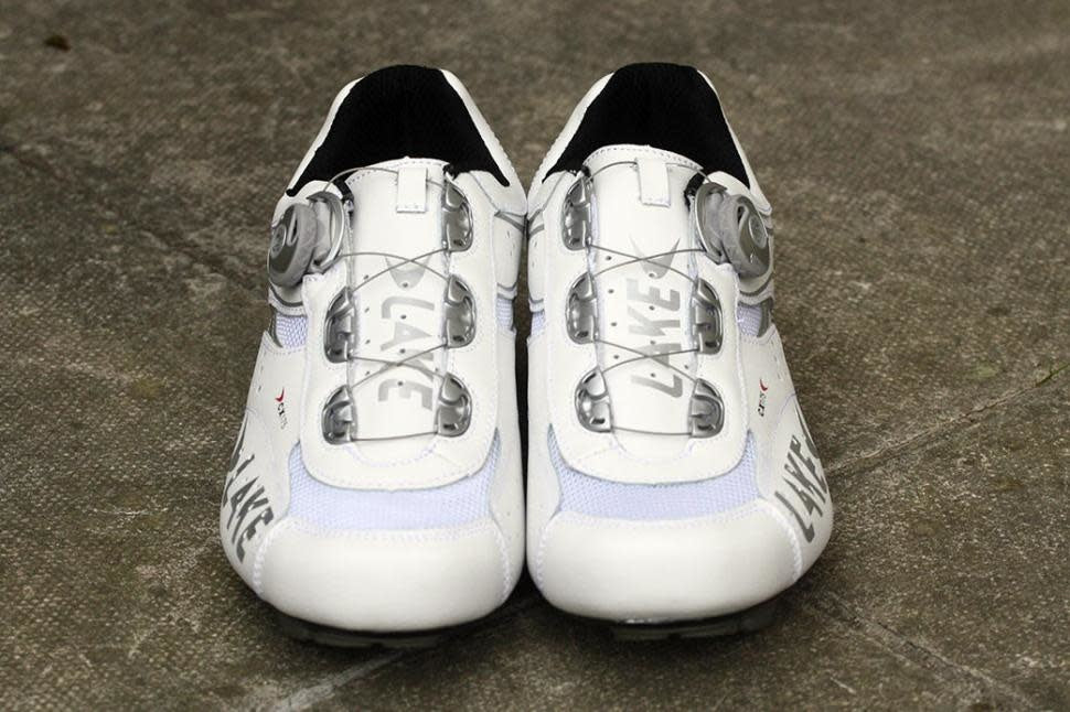 CX175-Womens Road Cycling Shoe (New Old Stock) White/Silver 37