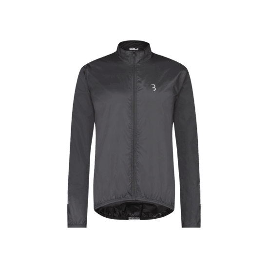 Baseshield Cycling Rain Jacket Black