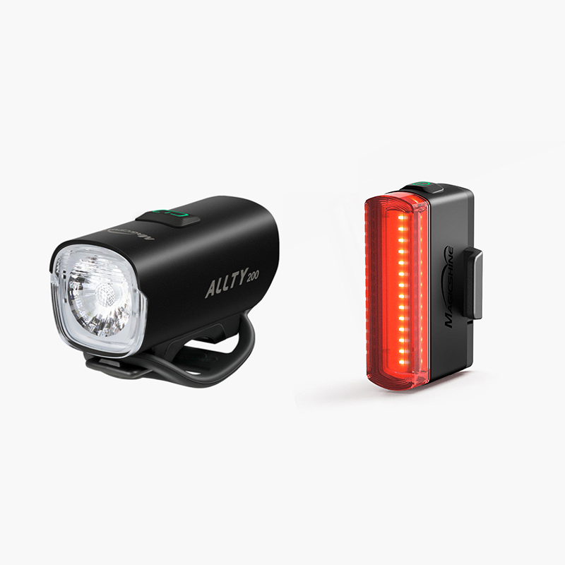 Allty 200/Seemee 20 Combo Bicycle Light Set