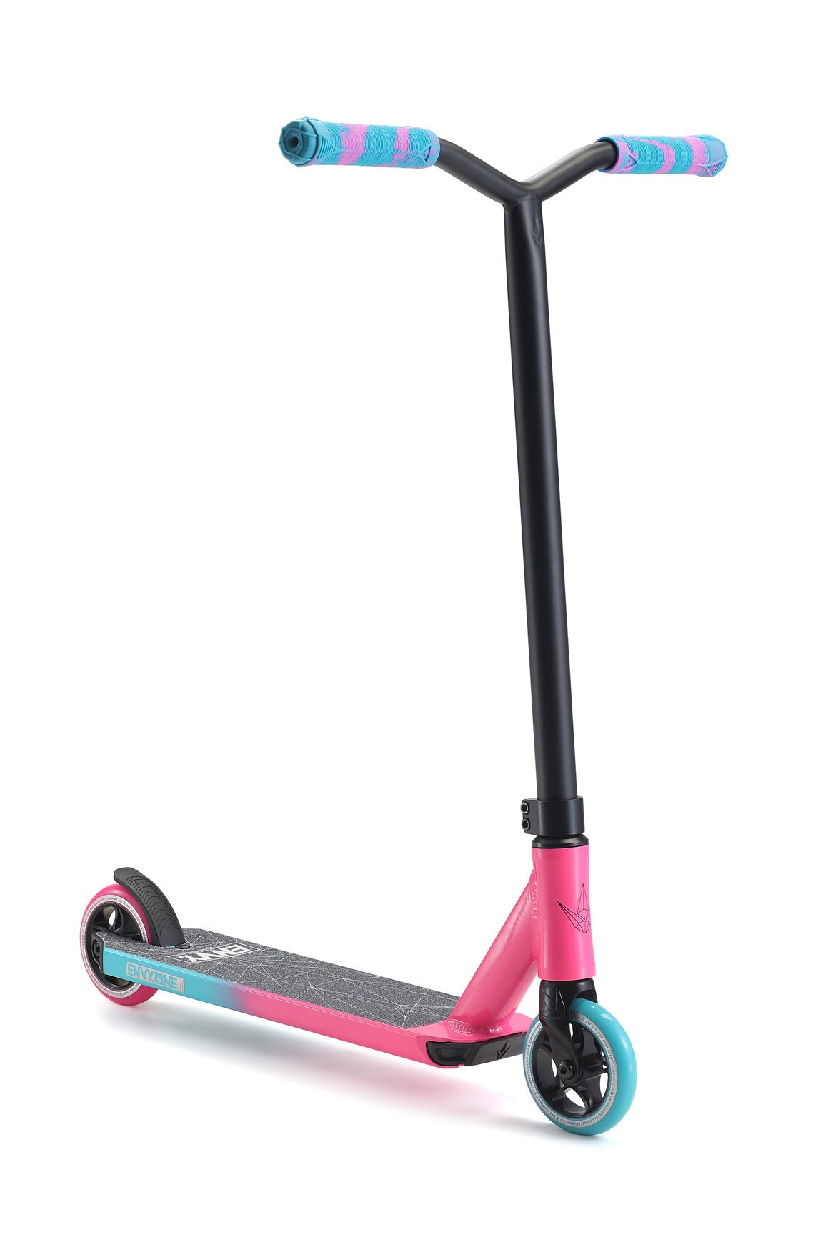 A picture of the pink teal Envy One Series 3 Scooter