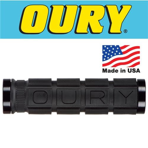 Oury Lock On Bicycle Grips Black