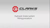 A video on how to install the Clarks Hydraulic Disc Brake system on a bike