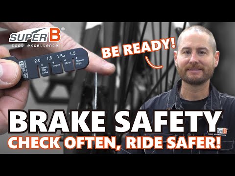 A video about how to reallign your bicycle disc brakes using Super B Tools