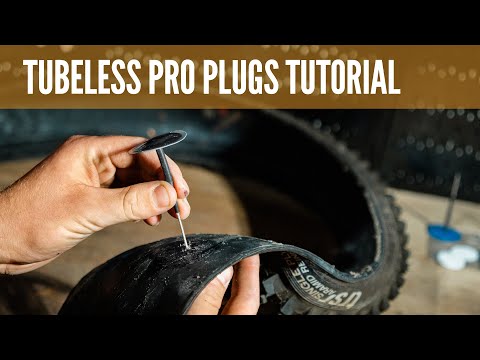 A video about how to use the Lezyne Tubeless Pro Plugs