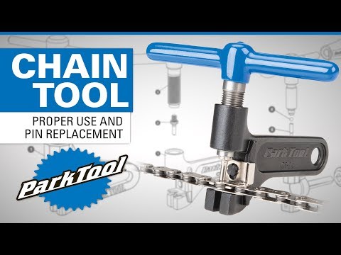 A video about how to replace the Park Tool CT Chain Pins