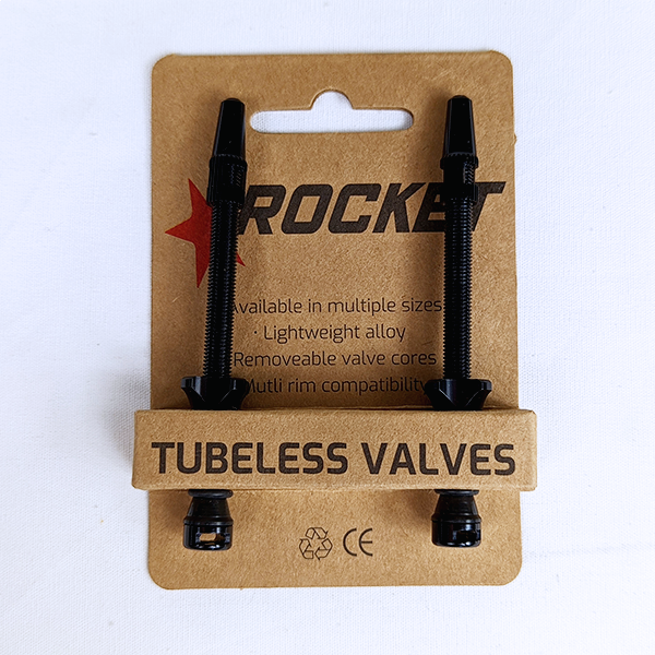 Tubeless Valves (Pair) 80mm