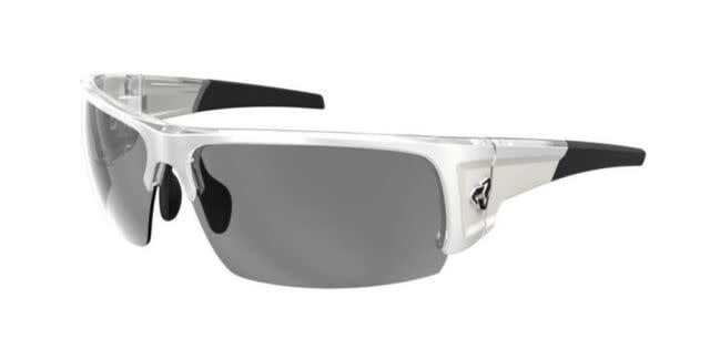 Caliber Photochromatic Cycling Sunglasses WHITE AND BLACK