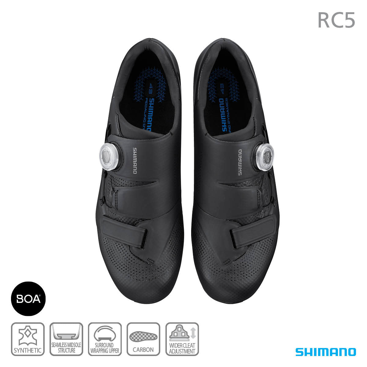 SH-RC502 Road Shoes Black