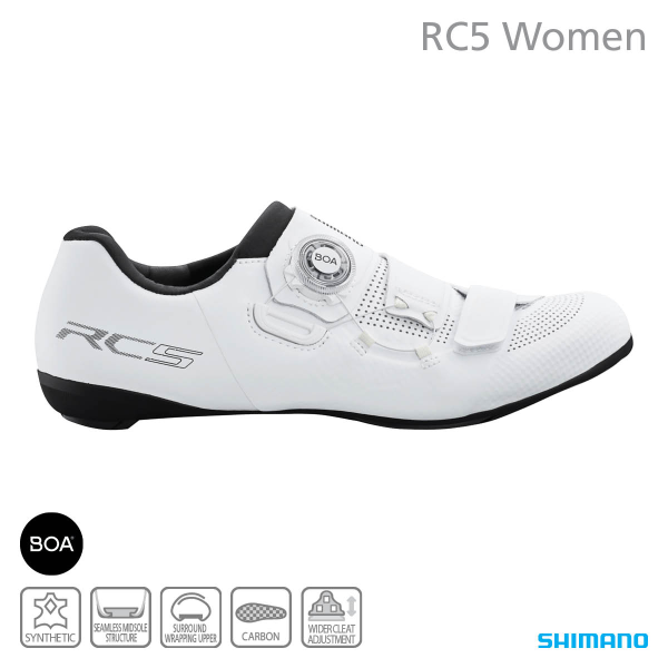 SH-RC502 Women's Road Cycling Shoes White