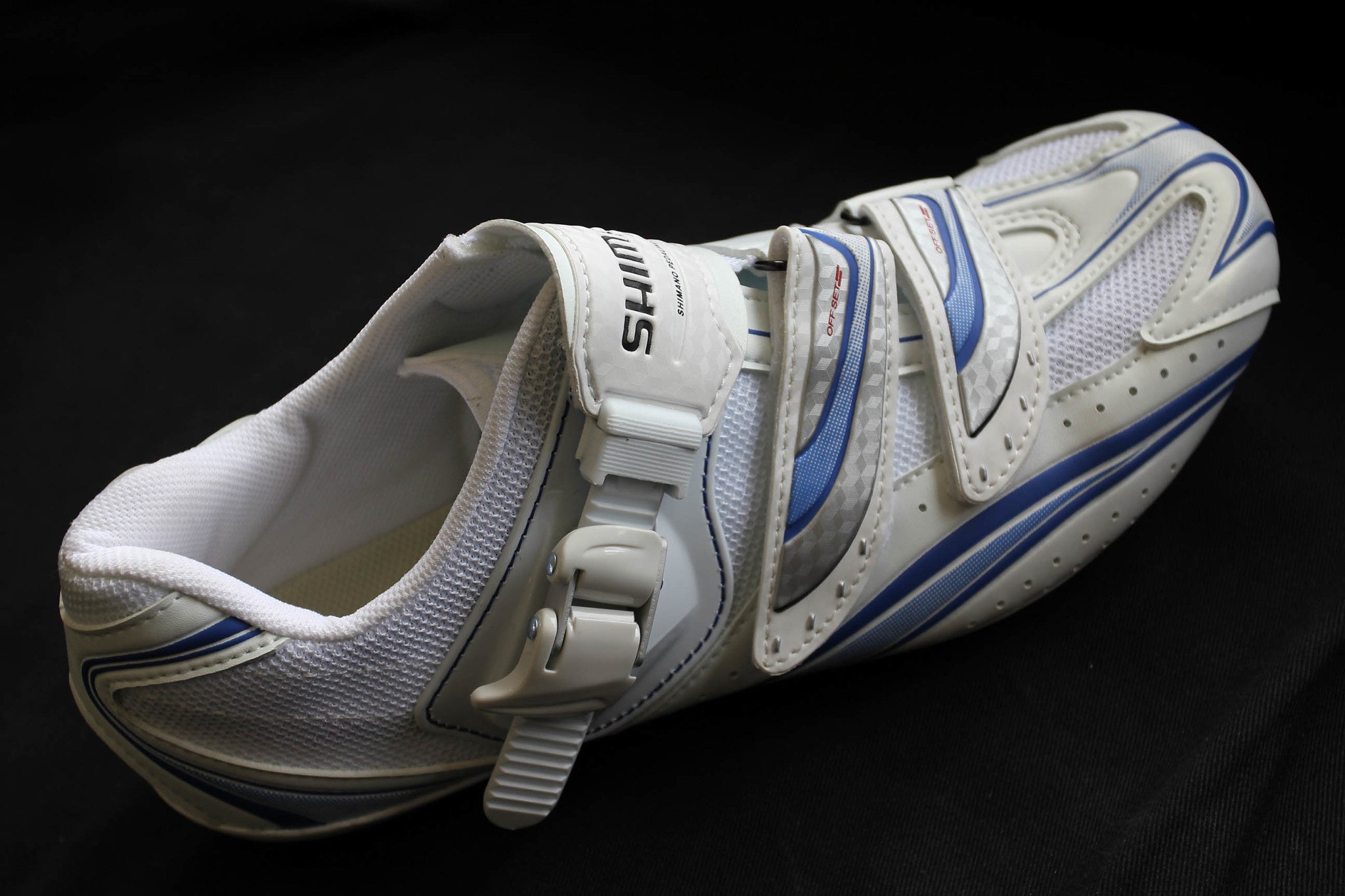 WR41 Womens Road Bike Shoe (New Old Stock) White/Blue 36