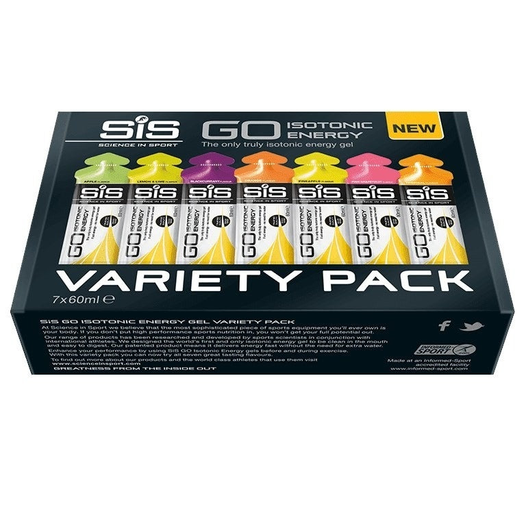 Go Isotonic Gel Variety Pack 7 x 60ml