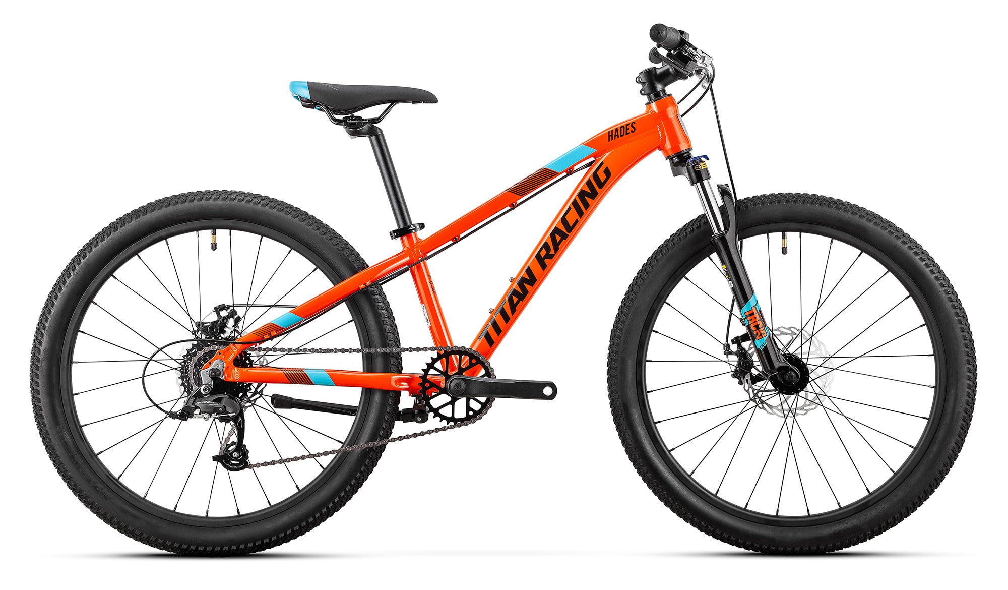 Hades 24" Disc Boys Mountain Bike Orange