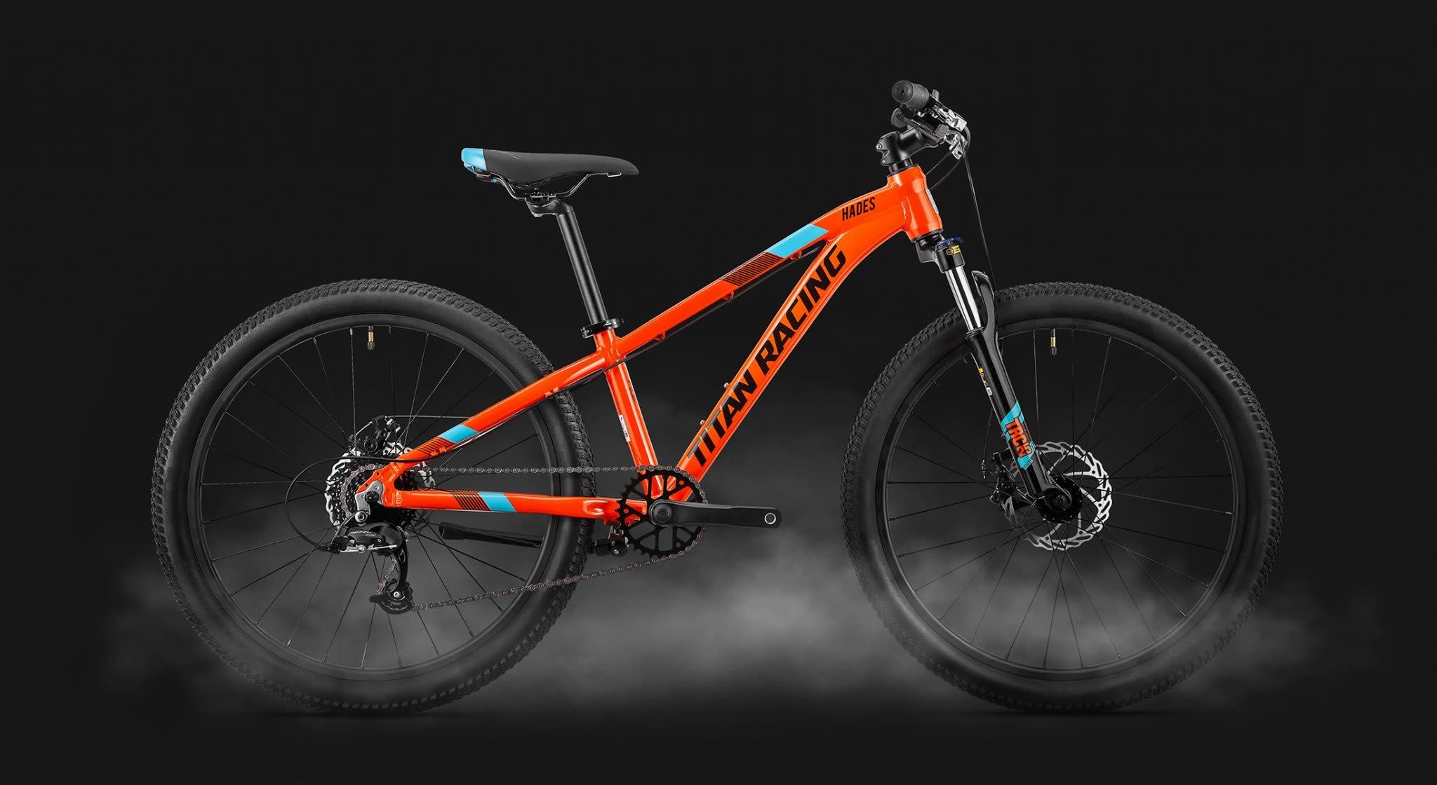 Hades 24" Disc Boys Mountain Bike Orange