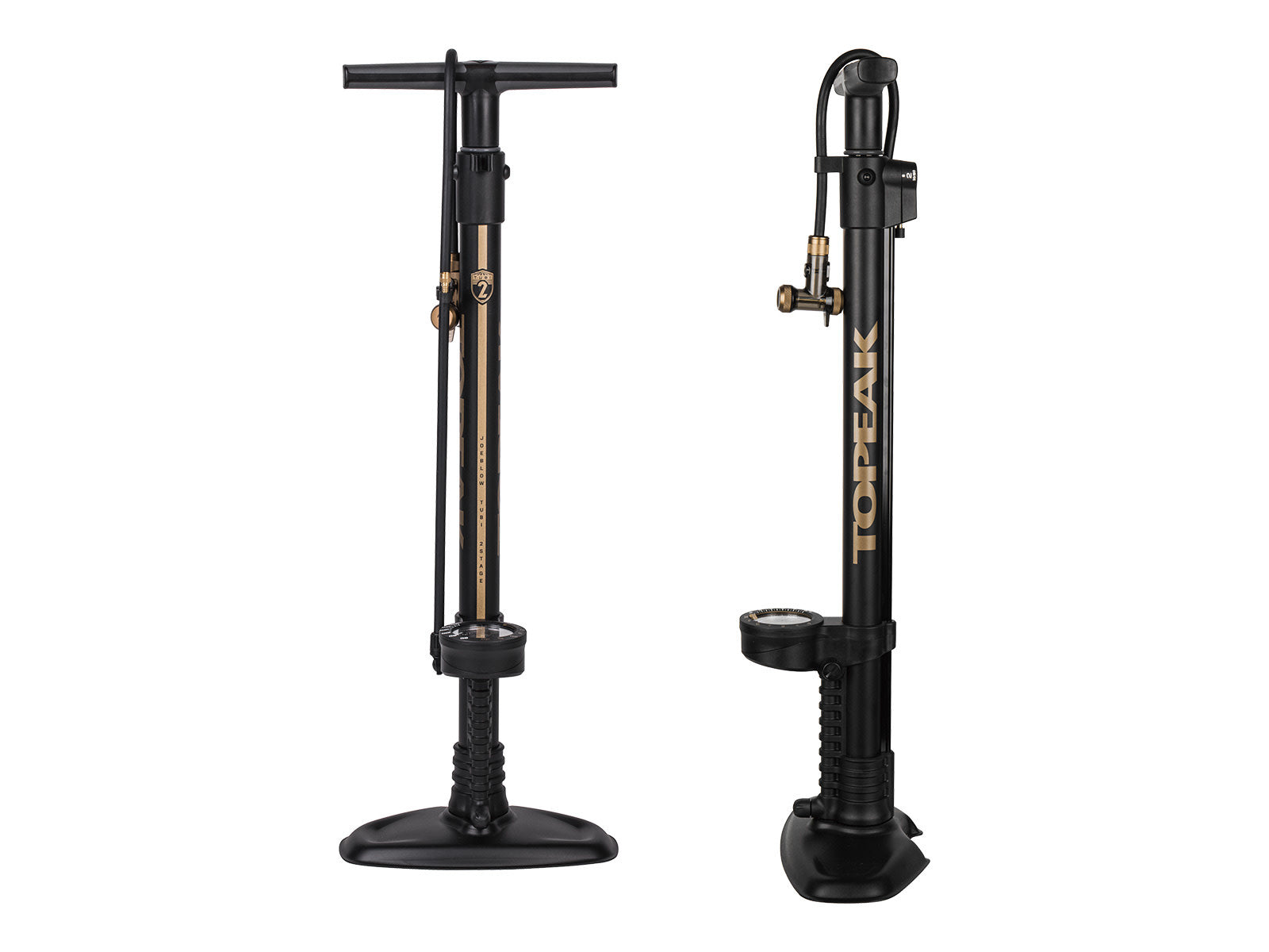 JoeBlow® Tubi 2Stage Floor Pump