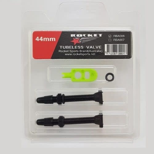 Rocket 44M Tubeless Valves Square