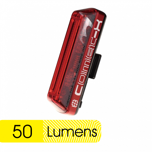 Comet X Rear Bicycle Light 25/50 Lumen